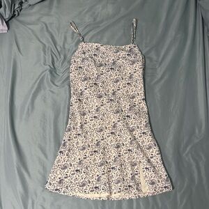 Princess Polly Blue and White Mini Dress